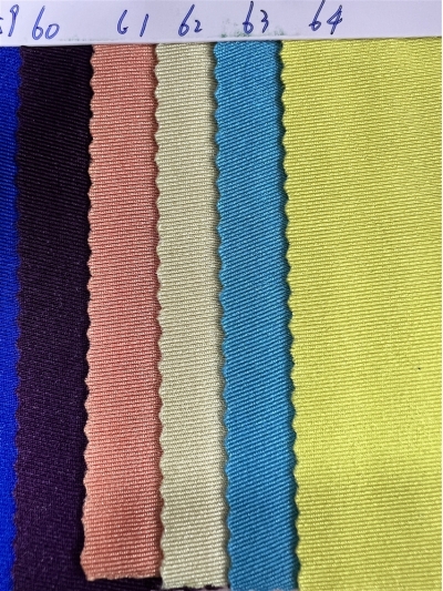 DG-BT recycled polyester glossy Lycra Composition: 82% recycled polyester 18% spandex Weight: 180g/㎡ detail view-6